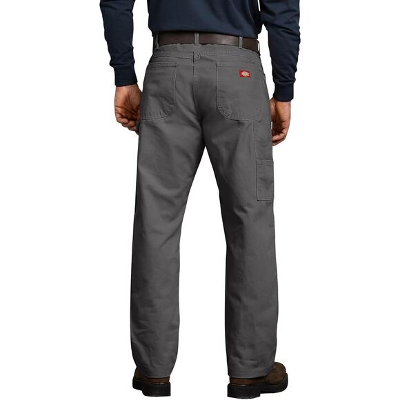 Dickies Relaxed-Fit Straight Carpenter Duck Jeans for Men - Rinsed Slate - 44x32 - Picture 3 of 8